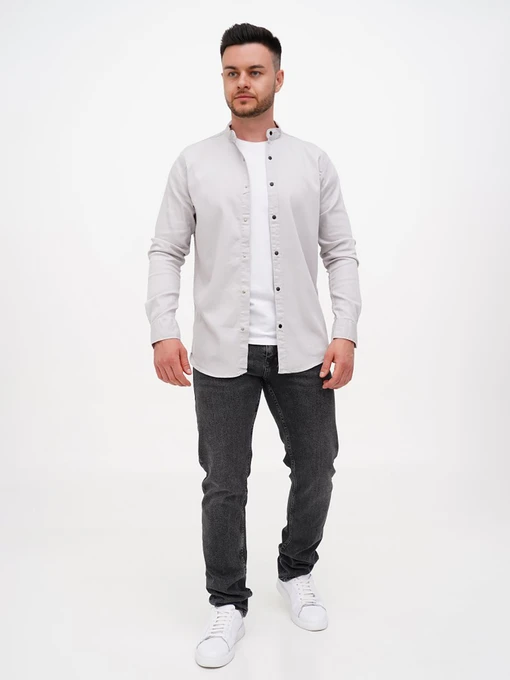 Рубашки Trend Collection модель TC11025LightGreyRBSHKMN Фото
