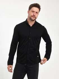 Рубашки Trend Collection модель TC10951BlackRBSHKMN Фото