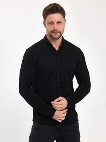 Рубашки Trend Collection модель TC10951BlackRBSHKMN Фото