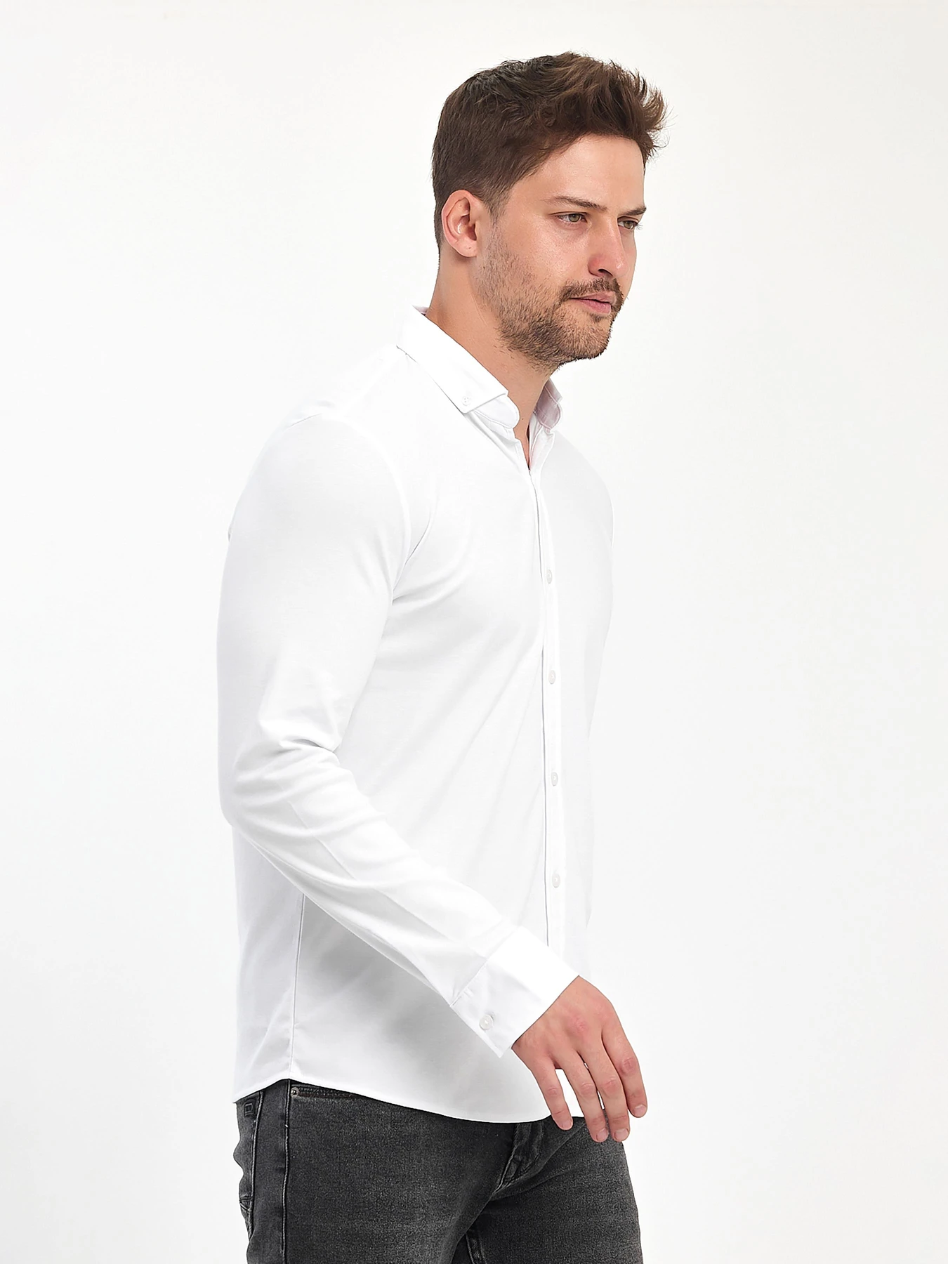 Рубашки Trend Collection модель TC10950WhiteRBSHKMN Фото