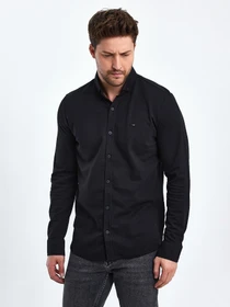 Рубашки Trend Collection модель TC10383BlackRBSHKMN Фото
