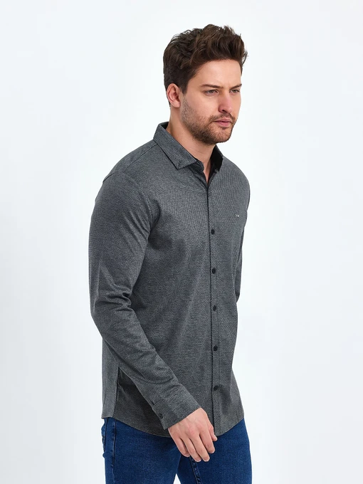 Рубашки Trend Collection модель TC10250BrownRBSHKMN Фото