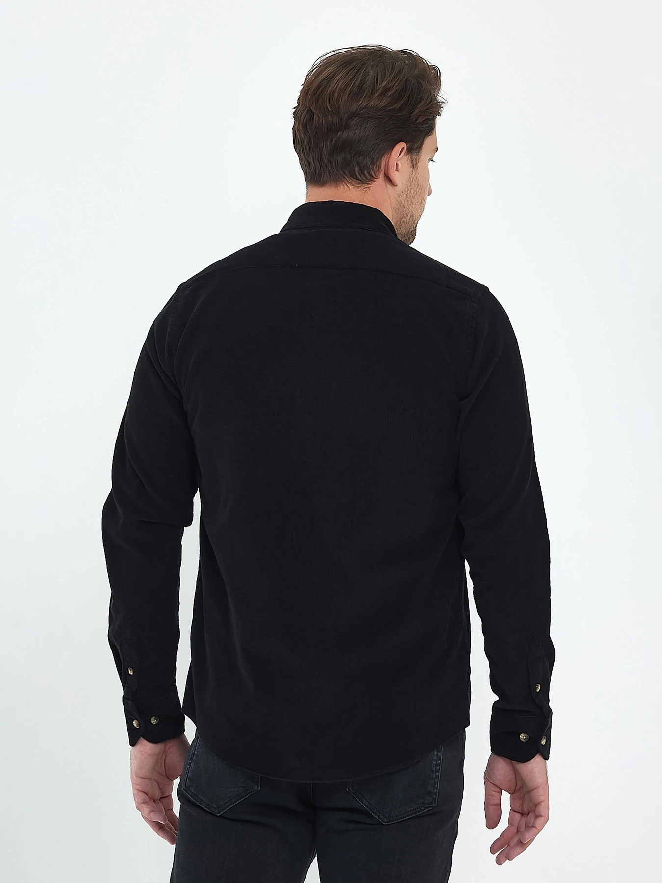 Рубашки Trend Collection модель TC10223BlackRBSHKMN Фото