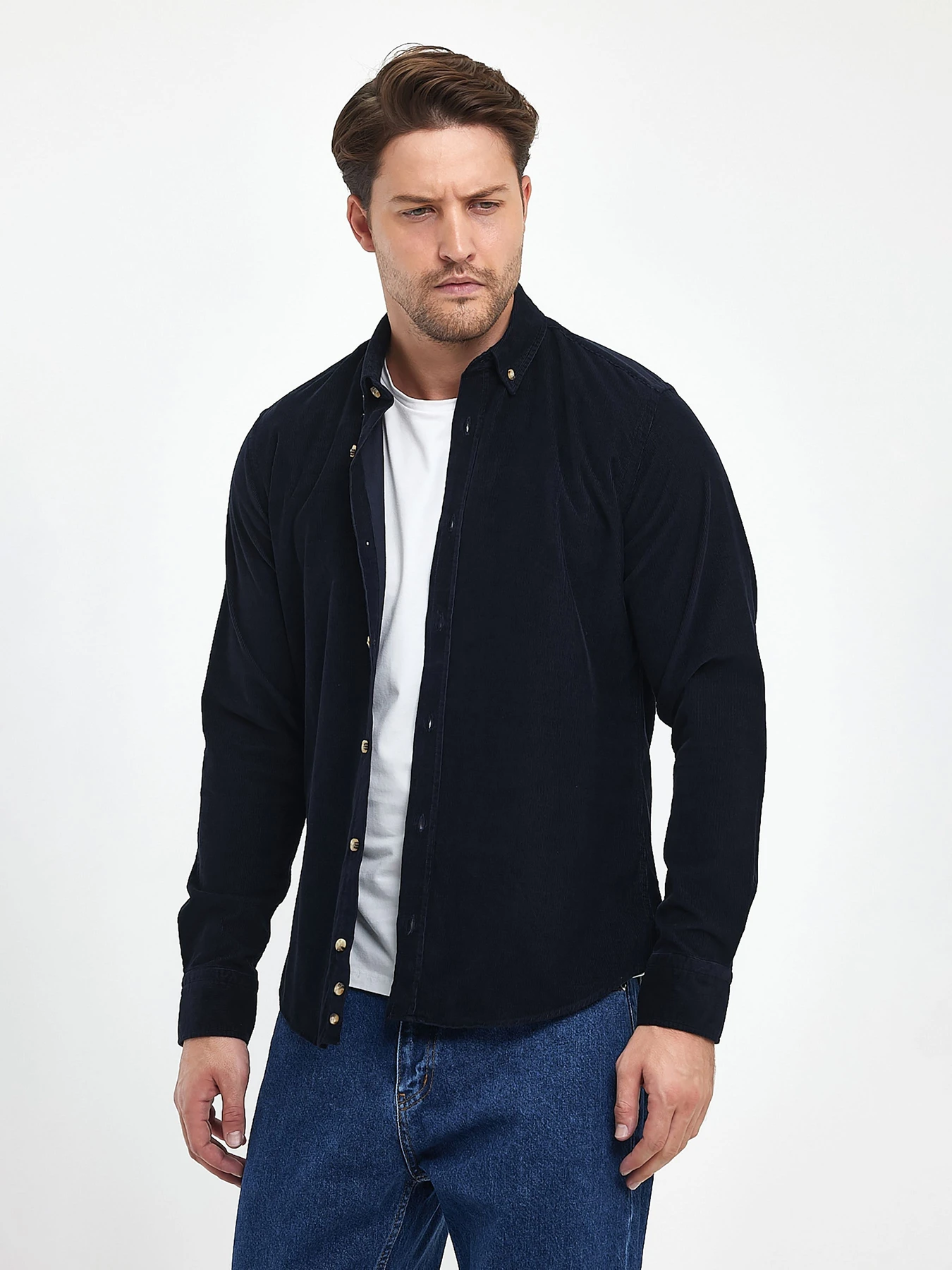 Рубашки Trend Collection модель TC10222DarkBlueRBSHKMN Фото