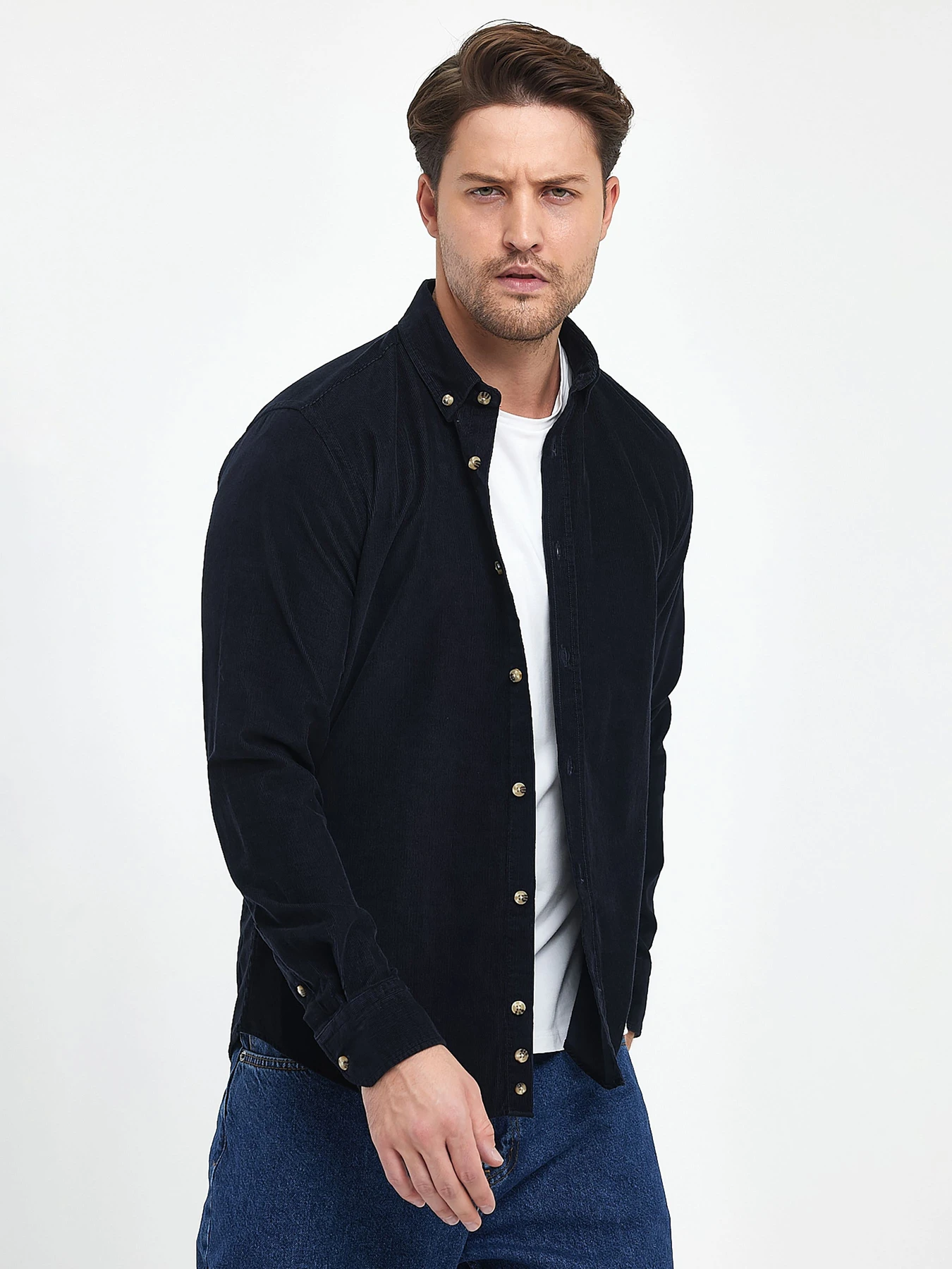Рубашки Trend Collection модель TC10222DarkBlueRBSHKMN Фото