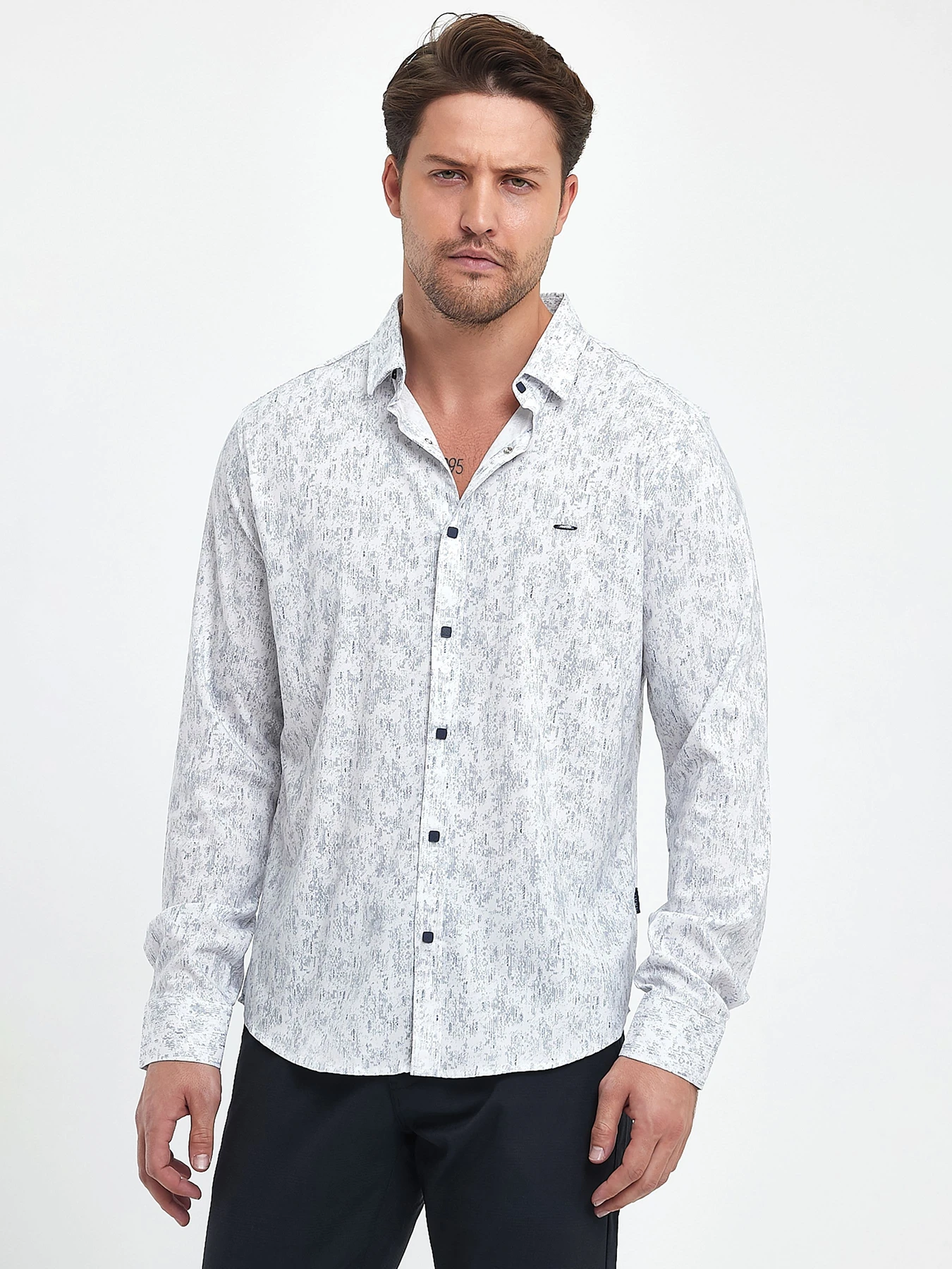 Рубашки Trend Collection модель TC9988WhiteRBSHKMN Фото