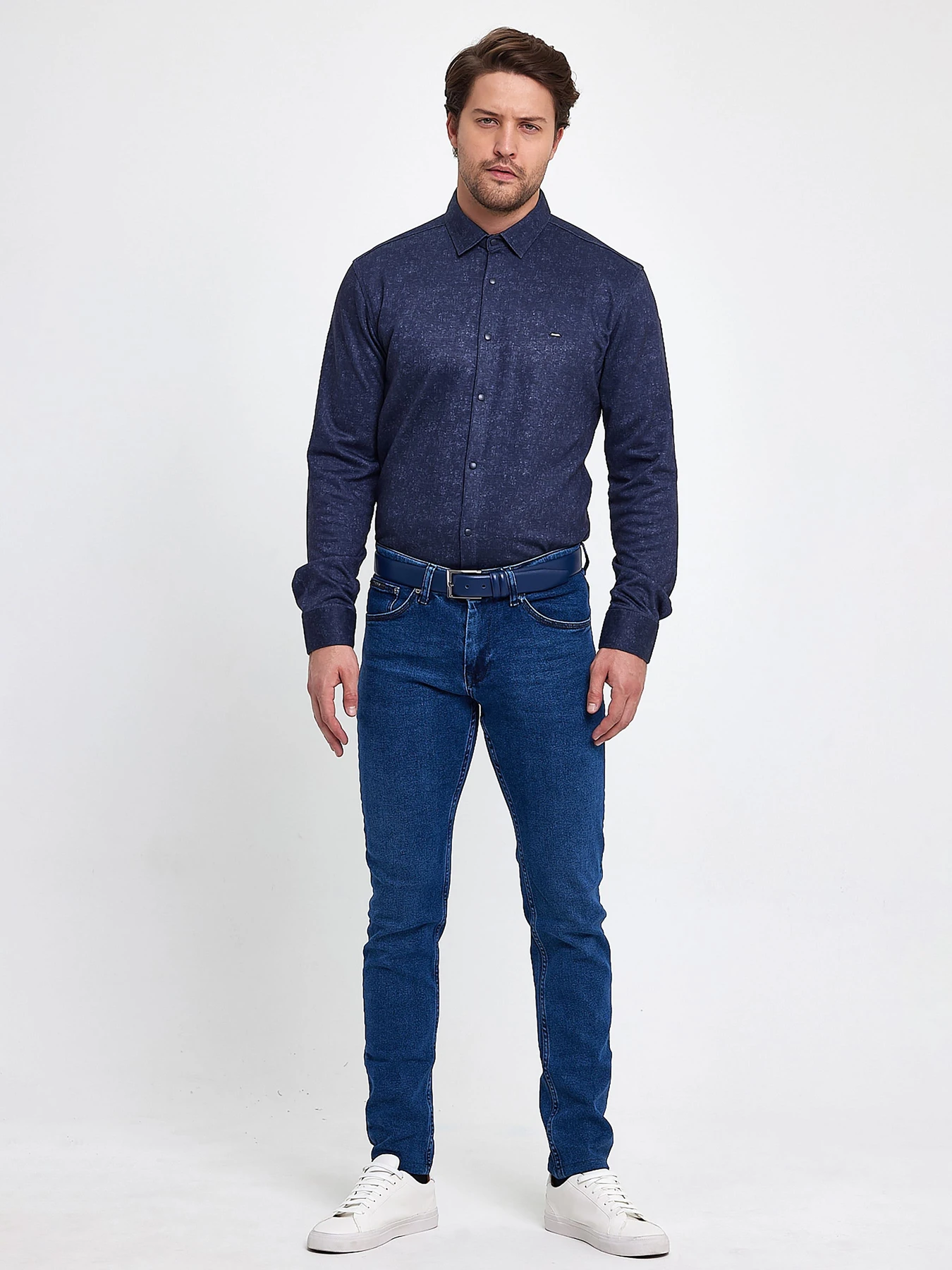 Рубашки Trend Collection модель TC9564DarkBlueRBSHKMN Рубашки Trend Collection модель TC9564DarkBlueRBSHKMN Фото