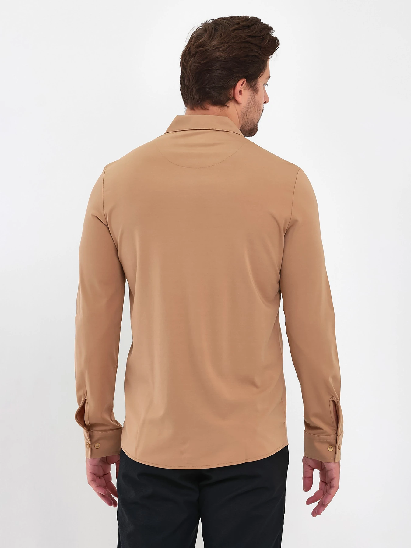 Рубашки Trend Collection модель TC9402BrownRBSHKMN Фото