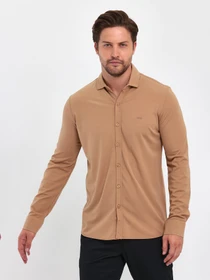 Рубашки Trend Collection модель TC9402BrownRBSHKMN Фото