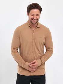 Рубашки Trend Collection модель TC9402BrownRBSHKMN Фото