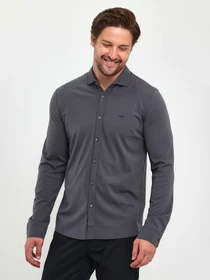 Рубашки Trend Collection модель TC9399GreyRBSHKMN Фото