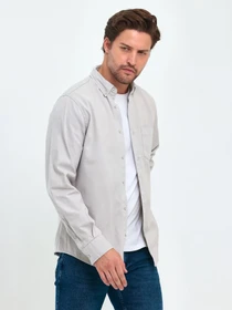Рубашки Trend Collection модель TC9348LightGreyRBSHKMN Фото