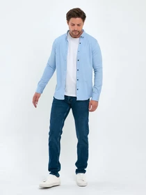 Рубашки Trend Collection модель TC9338LightBlueRBSHKMN Фото