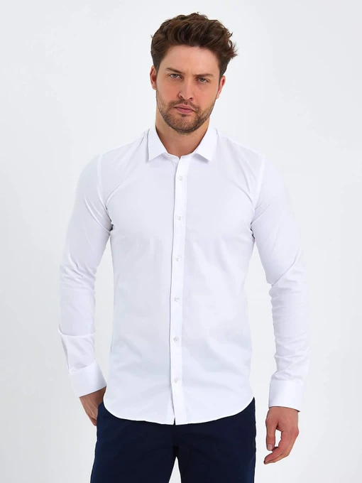 Рубашки Trend Collection модель TC8997WhiteRBSHKMN Фото