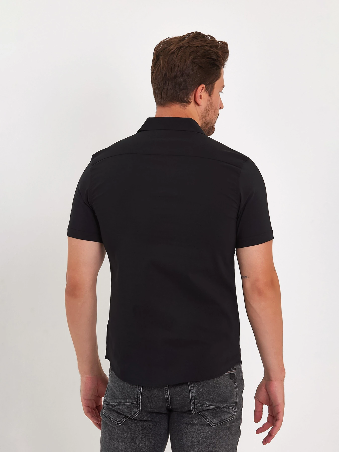 Рубашки Trend Collection модель TC8881BlackRBSHKMN Фото