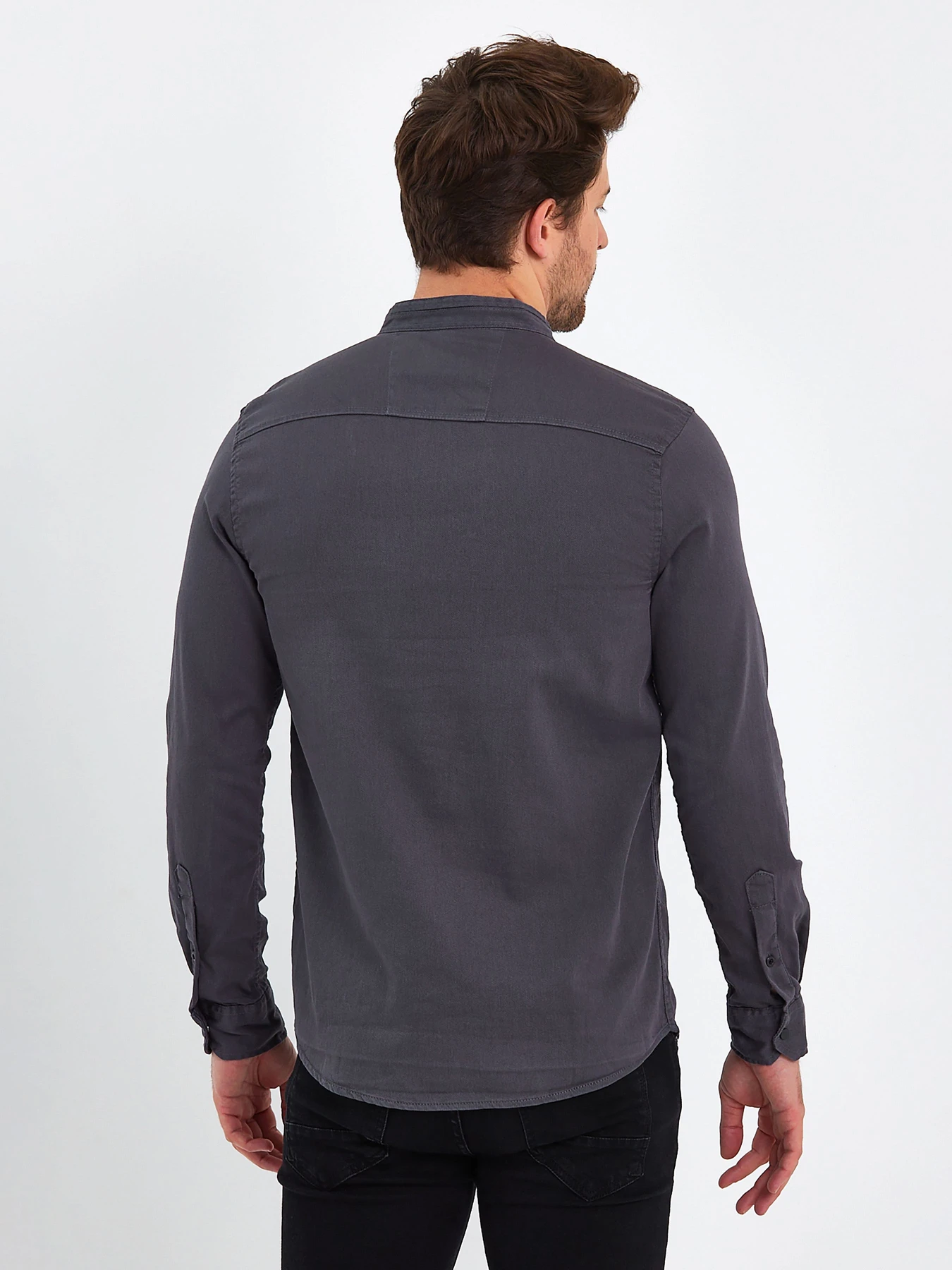Рубашки Trend Collection модель TC8208DarkGreyRBSHKMN Фото