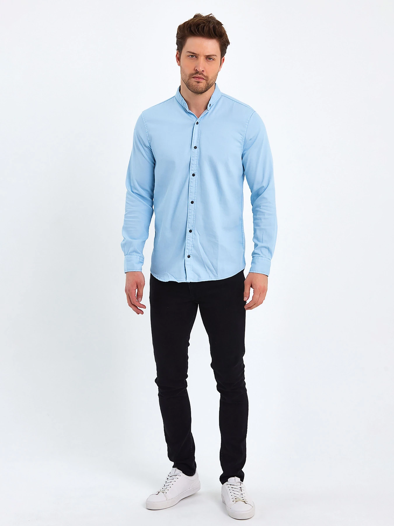 Рубашки Trend Collection модель TC8207LightBlueRBSHKMN Фото
