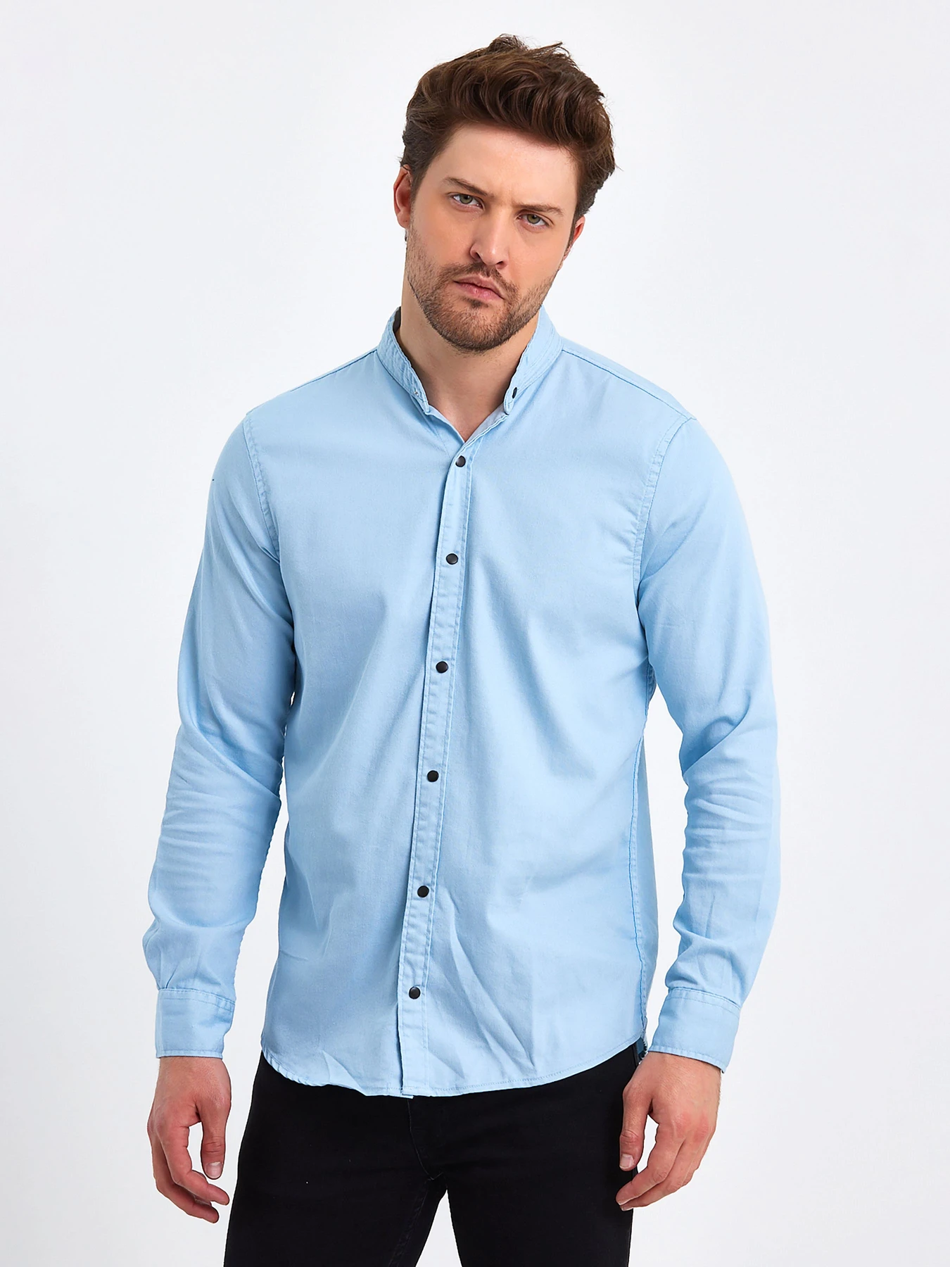 Рубашки Trend Collection модель TC8207LightBlueRBSHKMN Фото