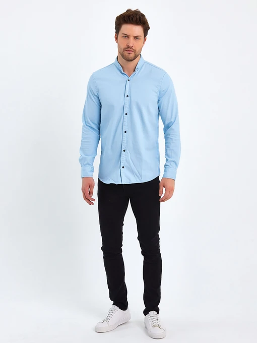 Рубашки Trend Collection модель TC8207LightBlueRBSHKMN Фото