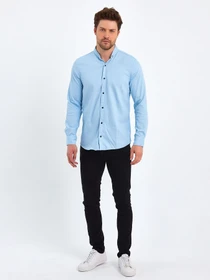 Рубашки Trend Collection модель TC8207LightBlueRBSHKMN Фото