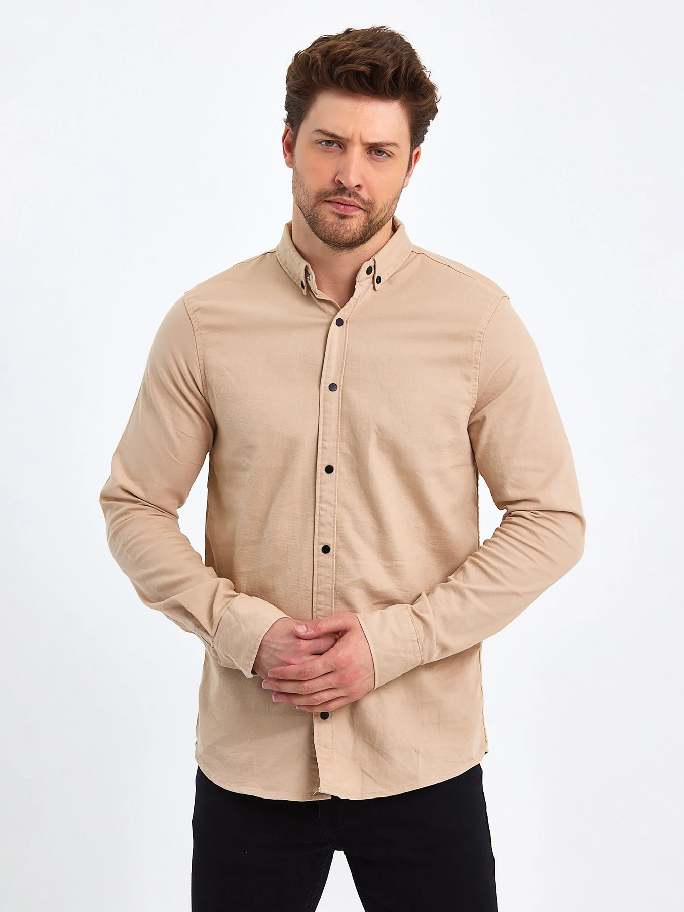 Рубашки Trend Collection модель TC8205SandRBSHKMN Фото