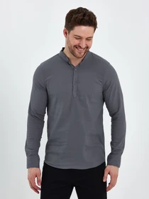 Рубашки Trend Collection модель TC8131GreyRBSHKMN Фото