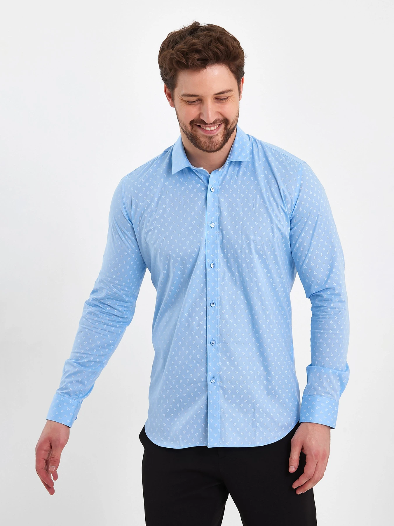 Рубашки Trend Collection модель TC8080LightBlueRBSHKMN Фото