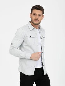 Рубашки Trend Collection модель TC7433LightGreyRBSHKMN Фото