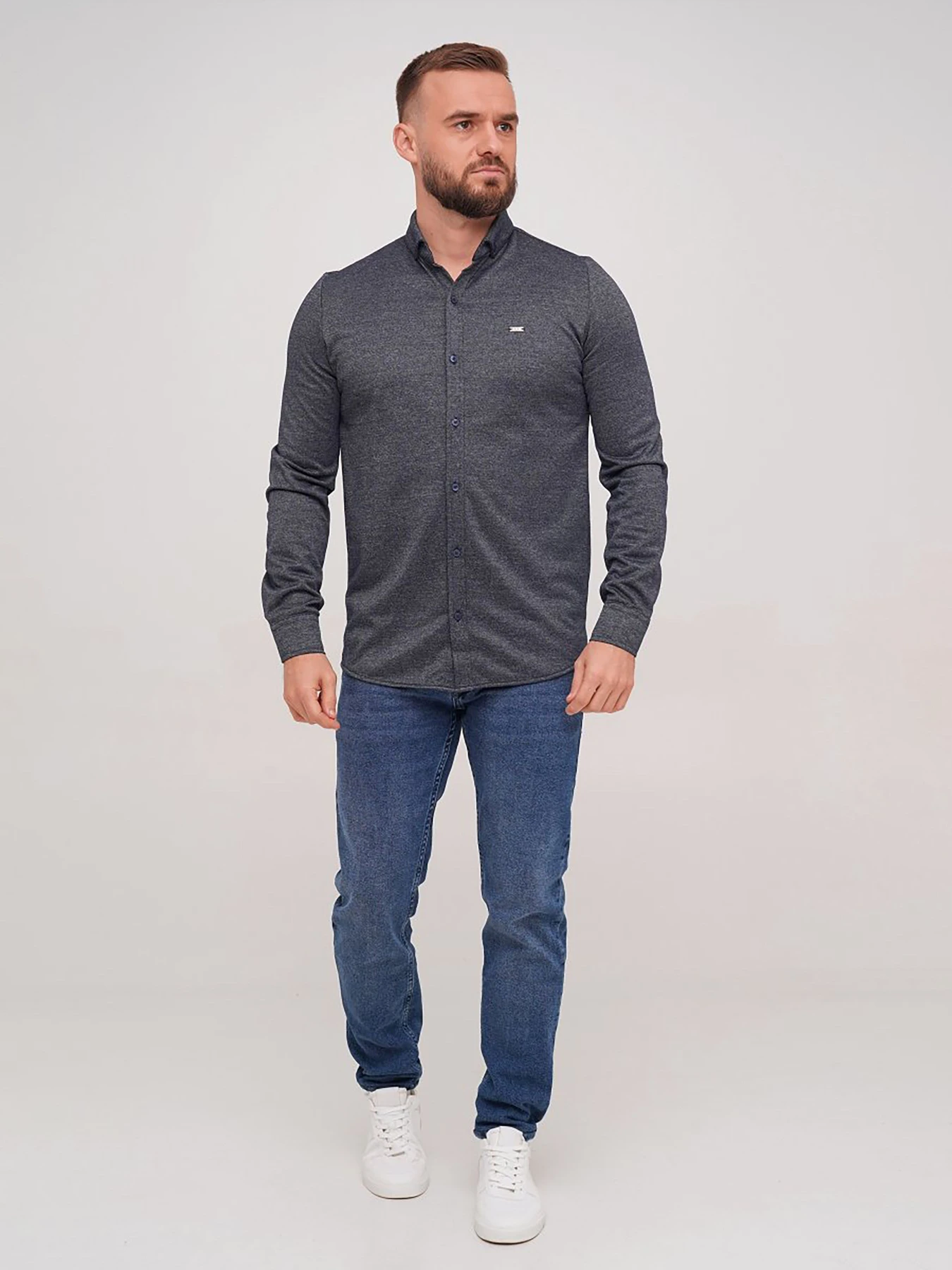 Рубашки Trend Collection модель TC7129BlueRBSHKMN Рубашки Trend Collection модель TC7129BlueRBSHKMN Фото