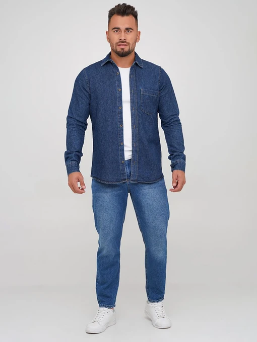 Рубашки Trend Collection модель TC6566BlueRBSHKMN Фото