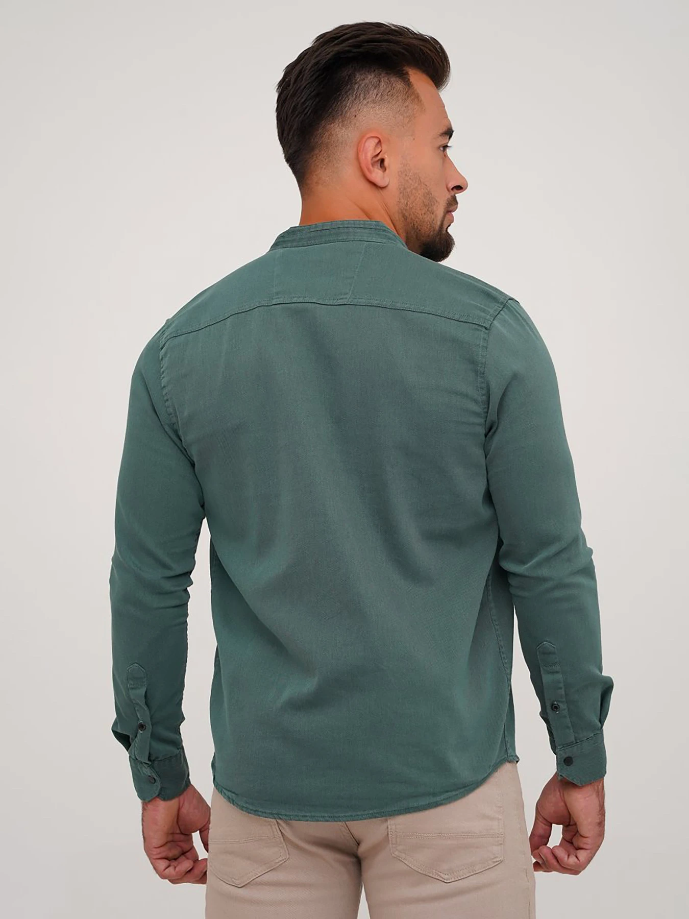 Рубашки Trend Collection модель TC6564GreenRBSHKMN Фото