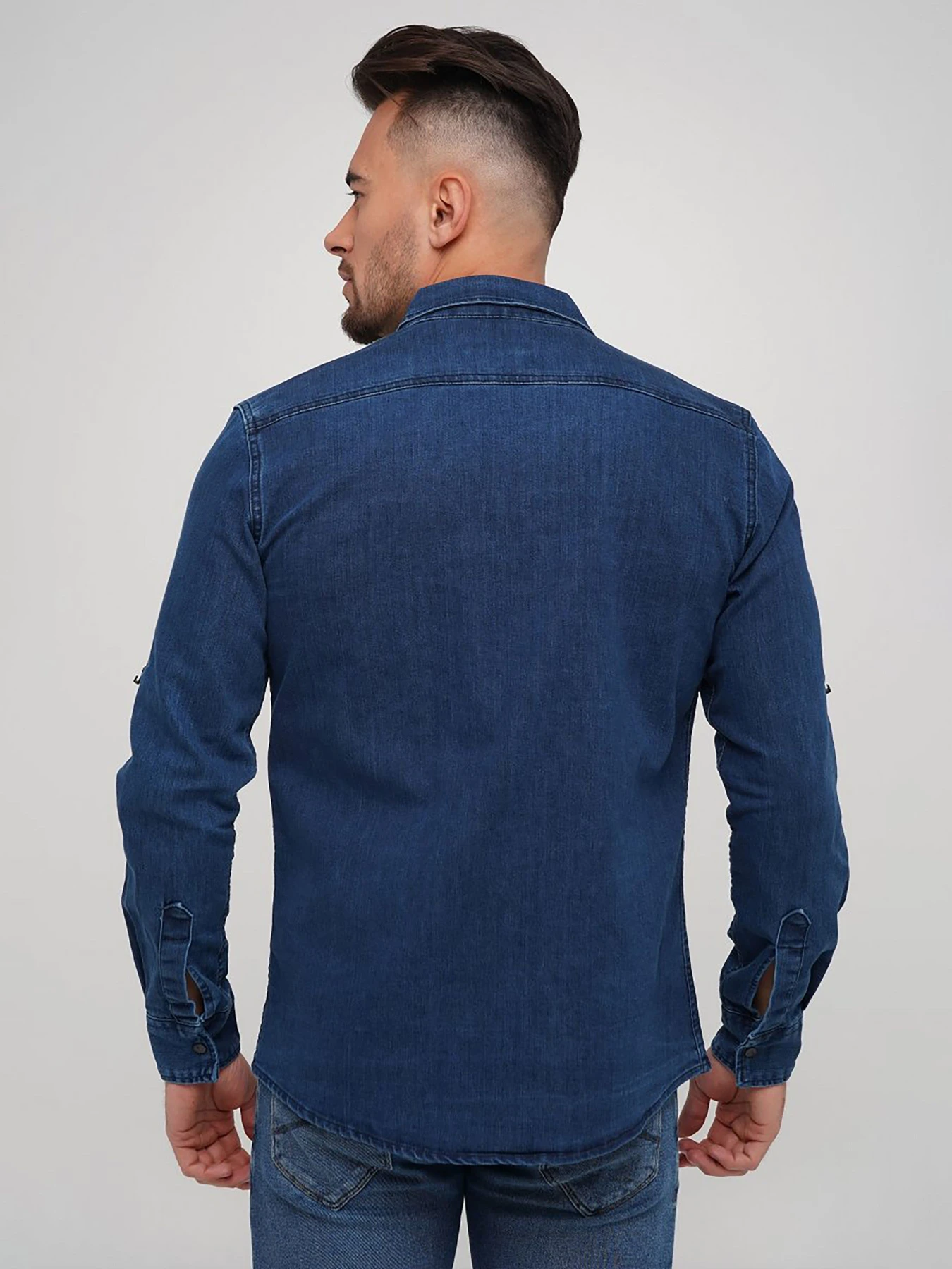 Рубашки Trend Collection модель TC5978BlueRBSHKMN Фото