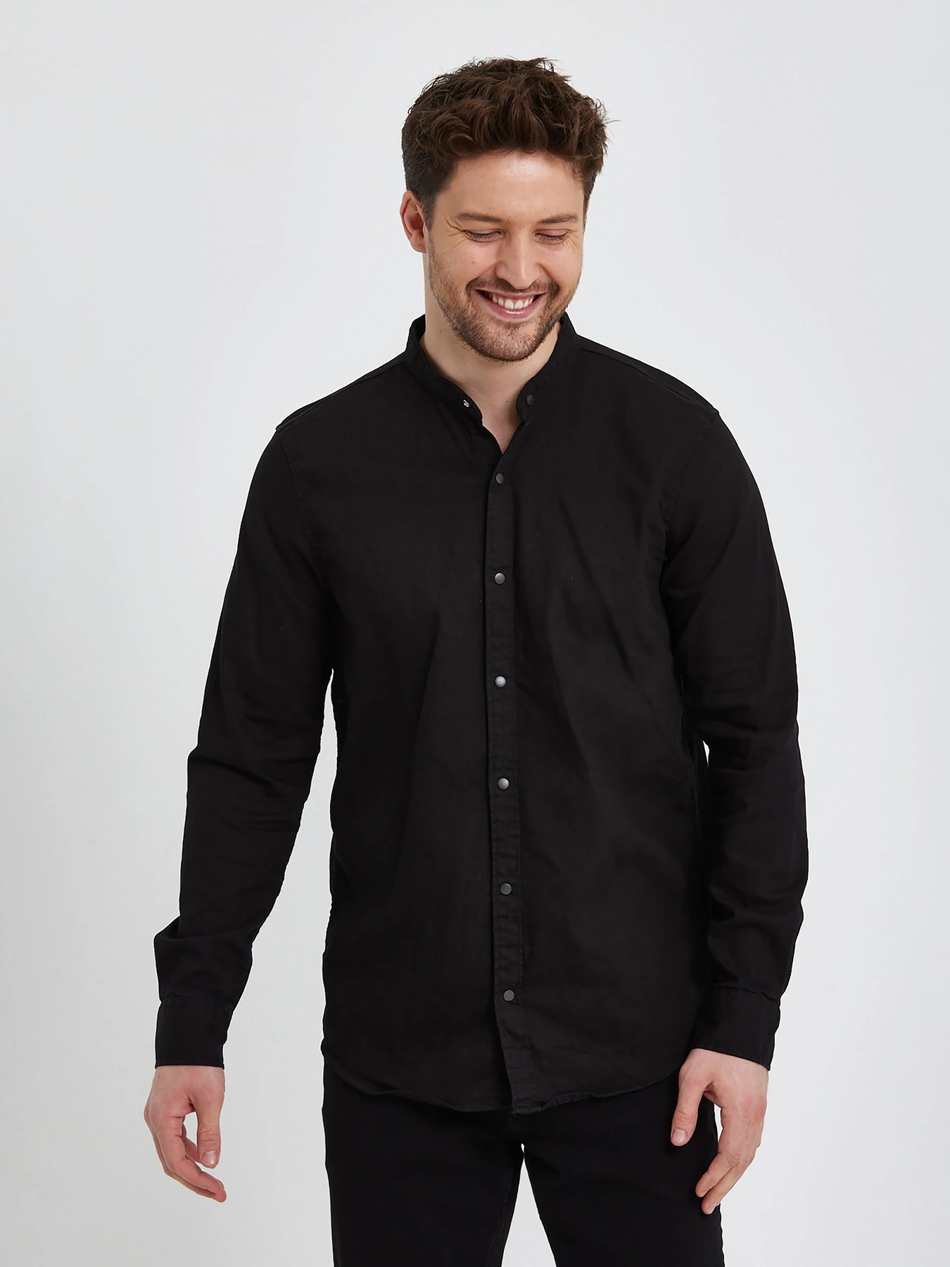 Рубашки Trend Collection модель TC5975BlackRBSHKMN Фото