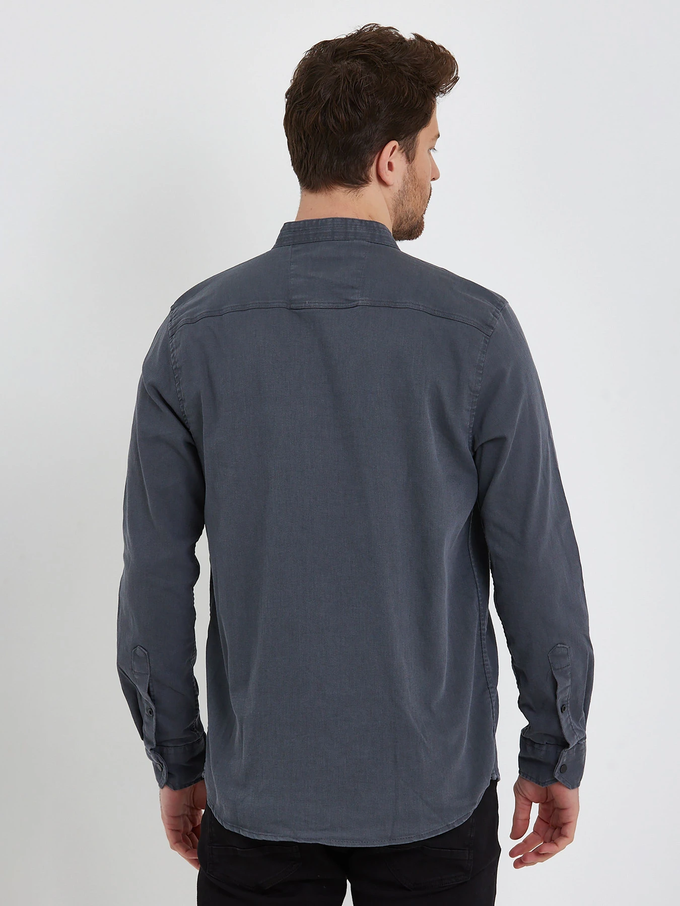 Рубашки Trend Collection модель TC5970GreyRBSHKMN Фото