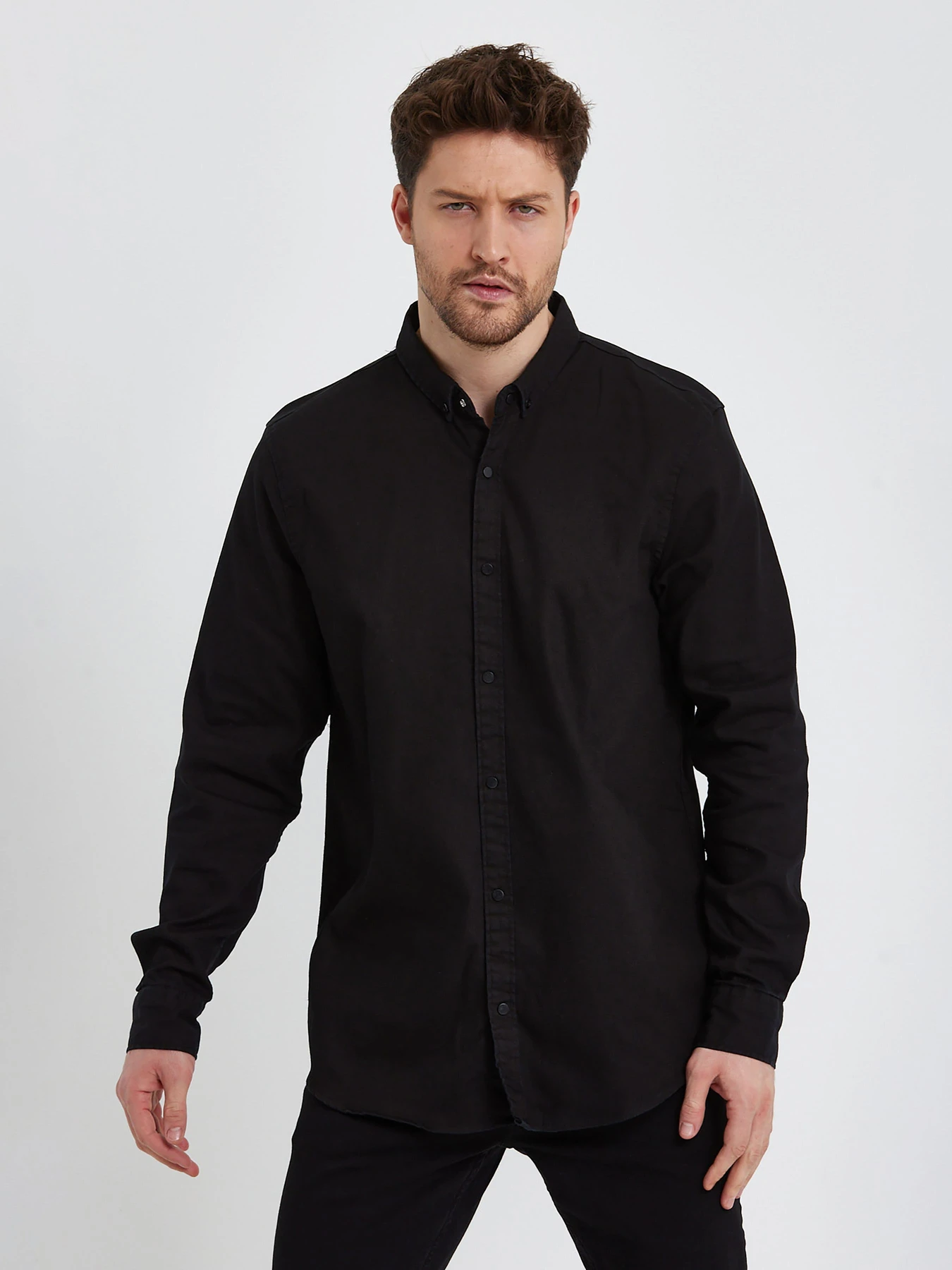 Рубашки Trend Collection модель TC5969BlackRBSHKMN Фото