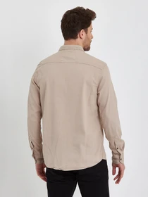 Рубашки Trend Collection модель TC5965BeigeRBSHKMN Фото