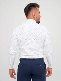 Рубашки Trend Collection модель TC5892WhiteRBSHKMN Фото
