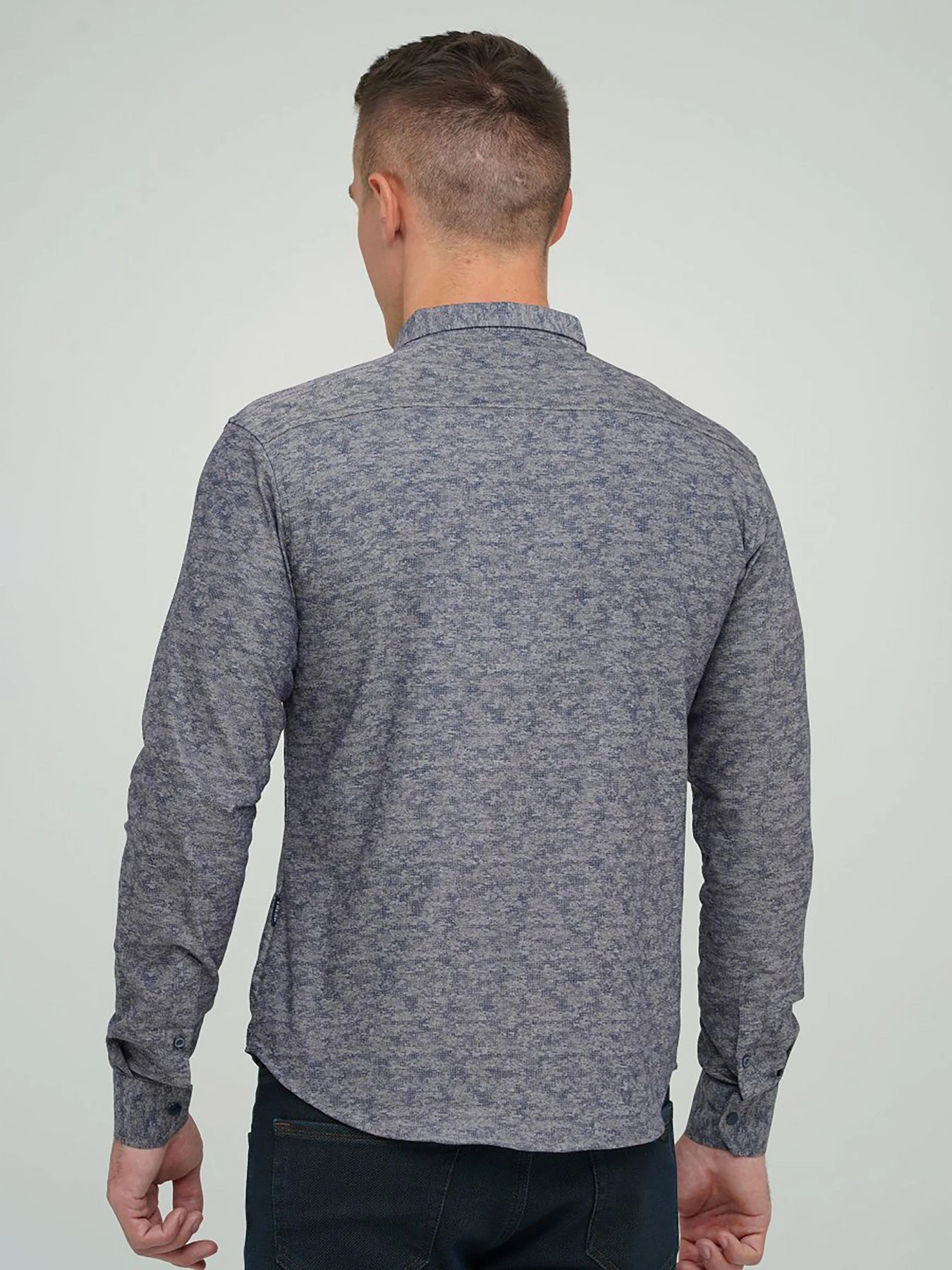 Рубашки Trend Collection модель TC5485GreyBlueRBSHKMN Рубашки Trend Collection модель TC5485GreyBlueRBSHKMN Фото