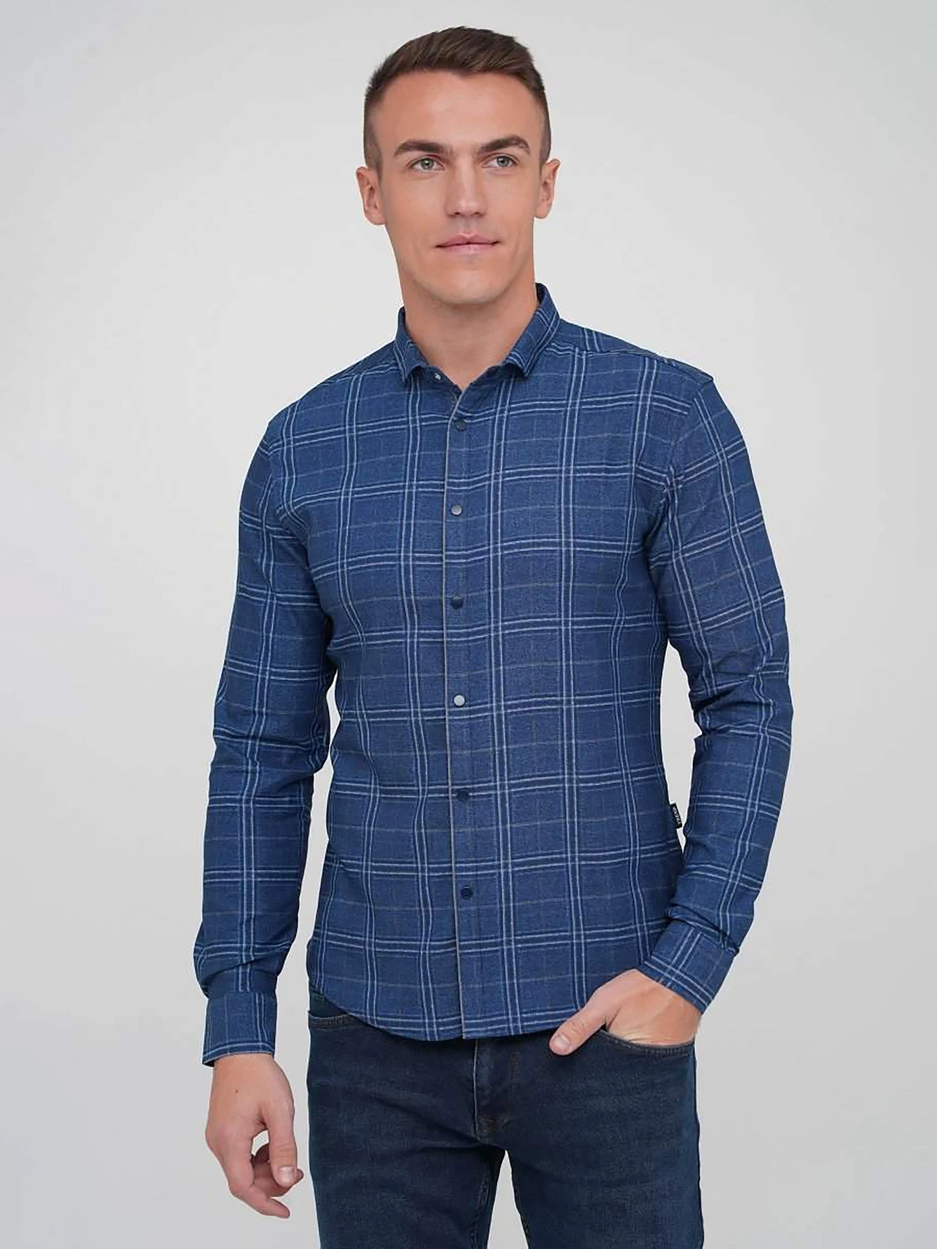 Сорочки Trend Collection модель TC5240DenimRBSHKMN Фото