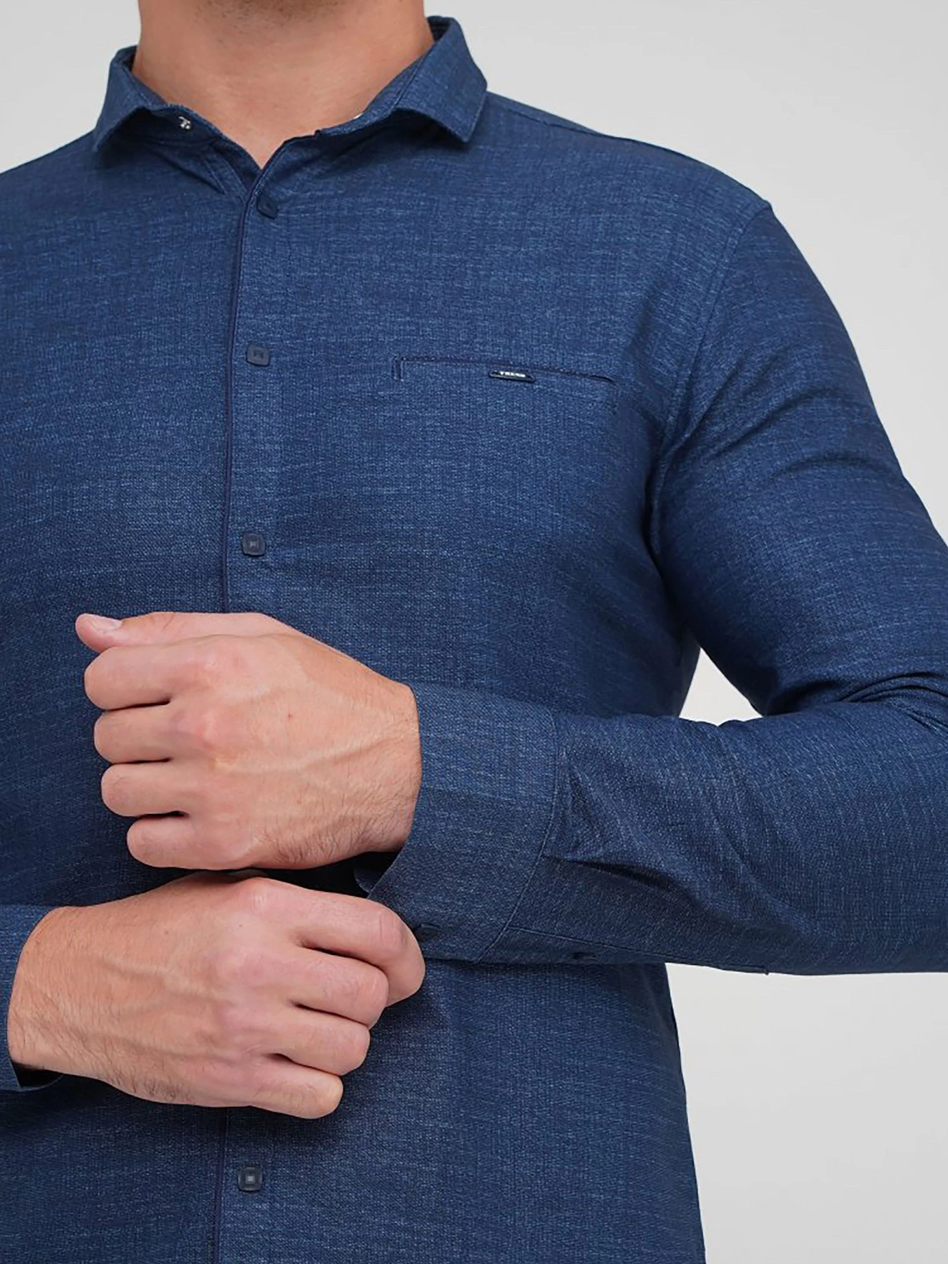 Рубашки Trend Collection модель TC5237BlueRBSHKMN Фото