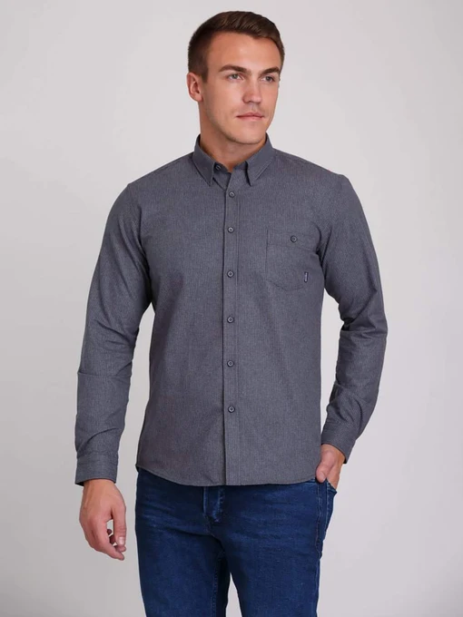 Рубашки Trend Collection модель TC3038GreyRBSHKMN Фото