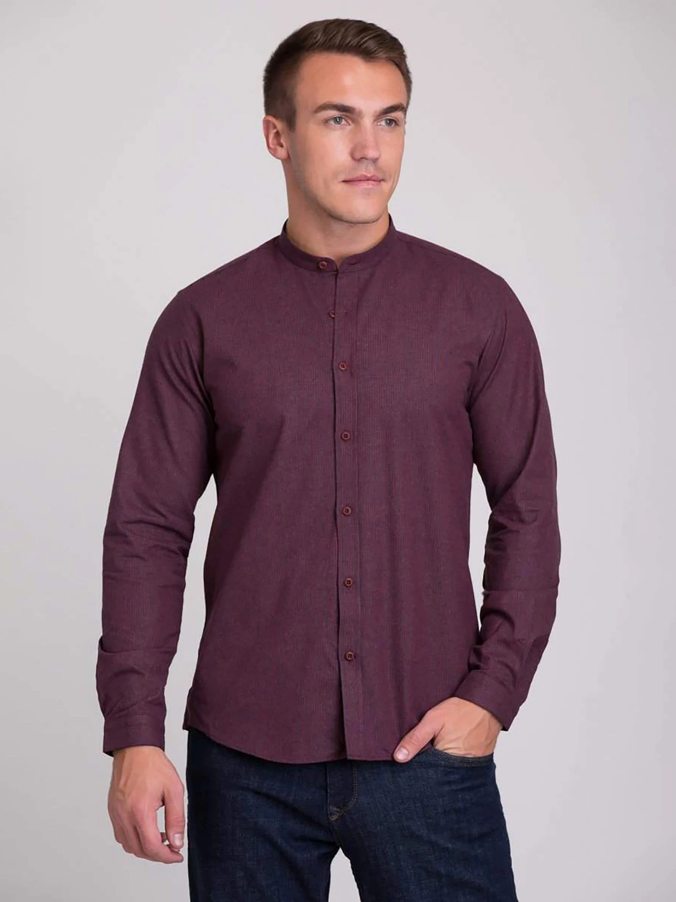 Рубашки Trend Collection модель TC3034BordoRBSHKMN Фото