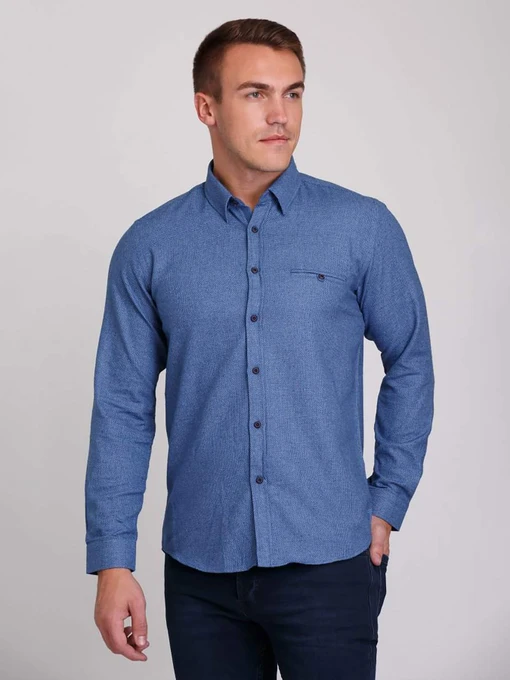 Рубашки Trend Collection модель TC3033BlueRBSHKMN Фото