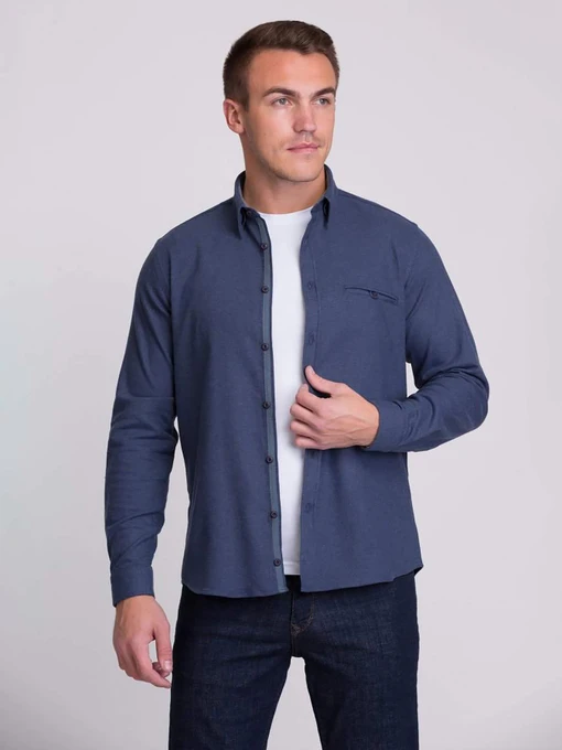 Рубашки Trend Collection модель TC3032BlueRBSHKMN Фото