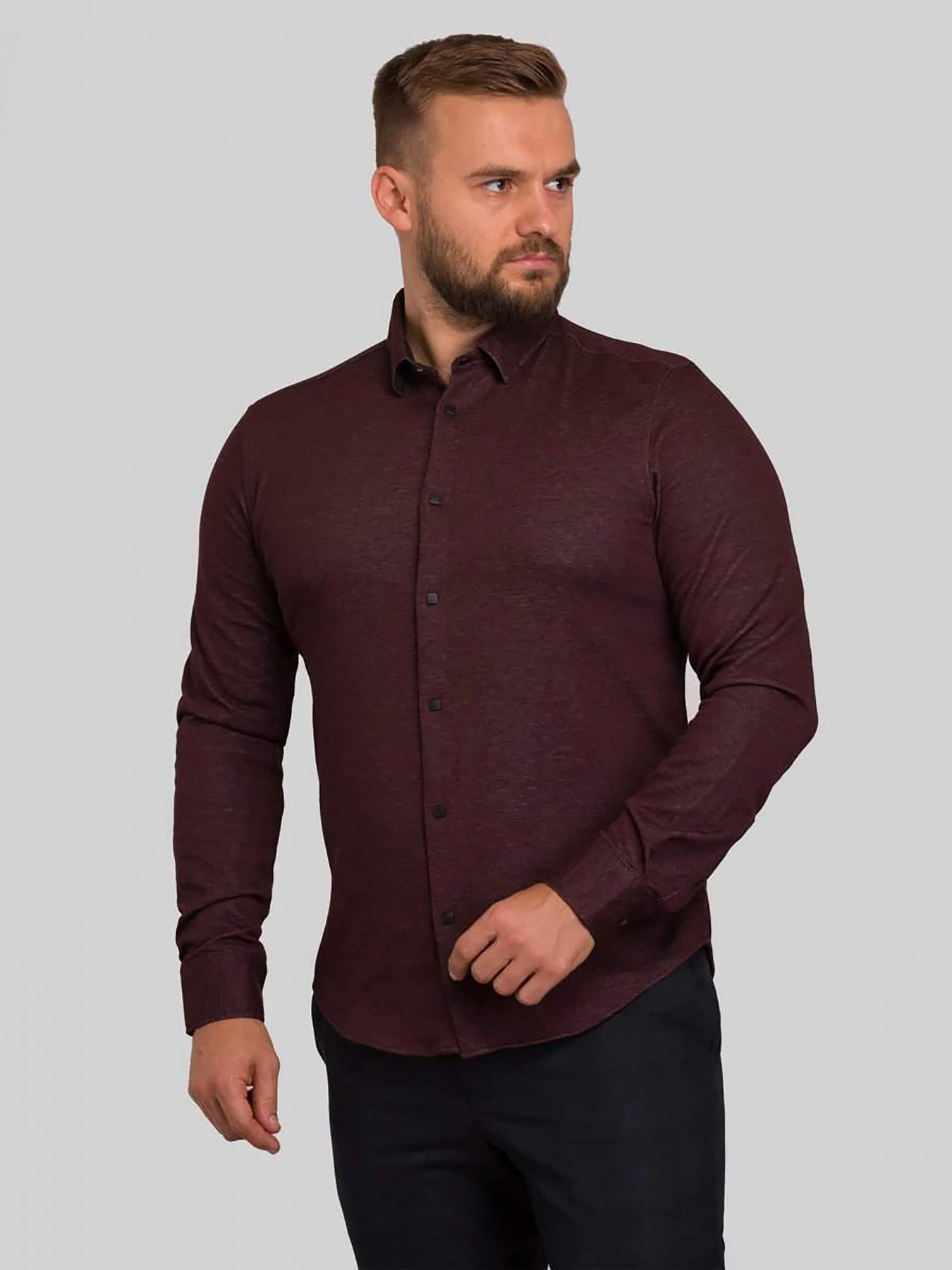Рубашки Trend Collection модель TC2717BordoRBSHKMN Фото