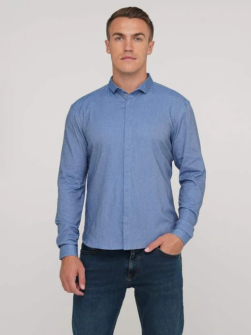 Рубашки Trend Collection модель TC2715LightBlueRBSHKMN Фото
