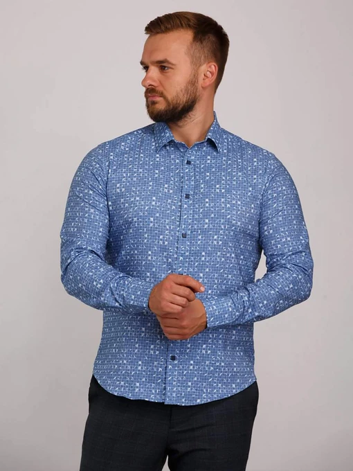 Рубашки Trend Collection модель TC2711LightBlueRBSHKMN Фото