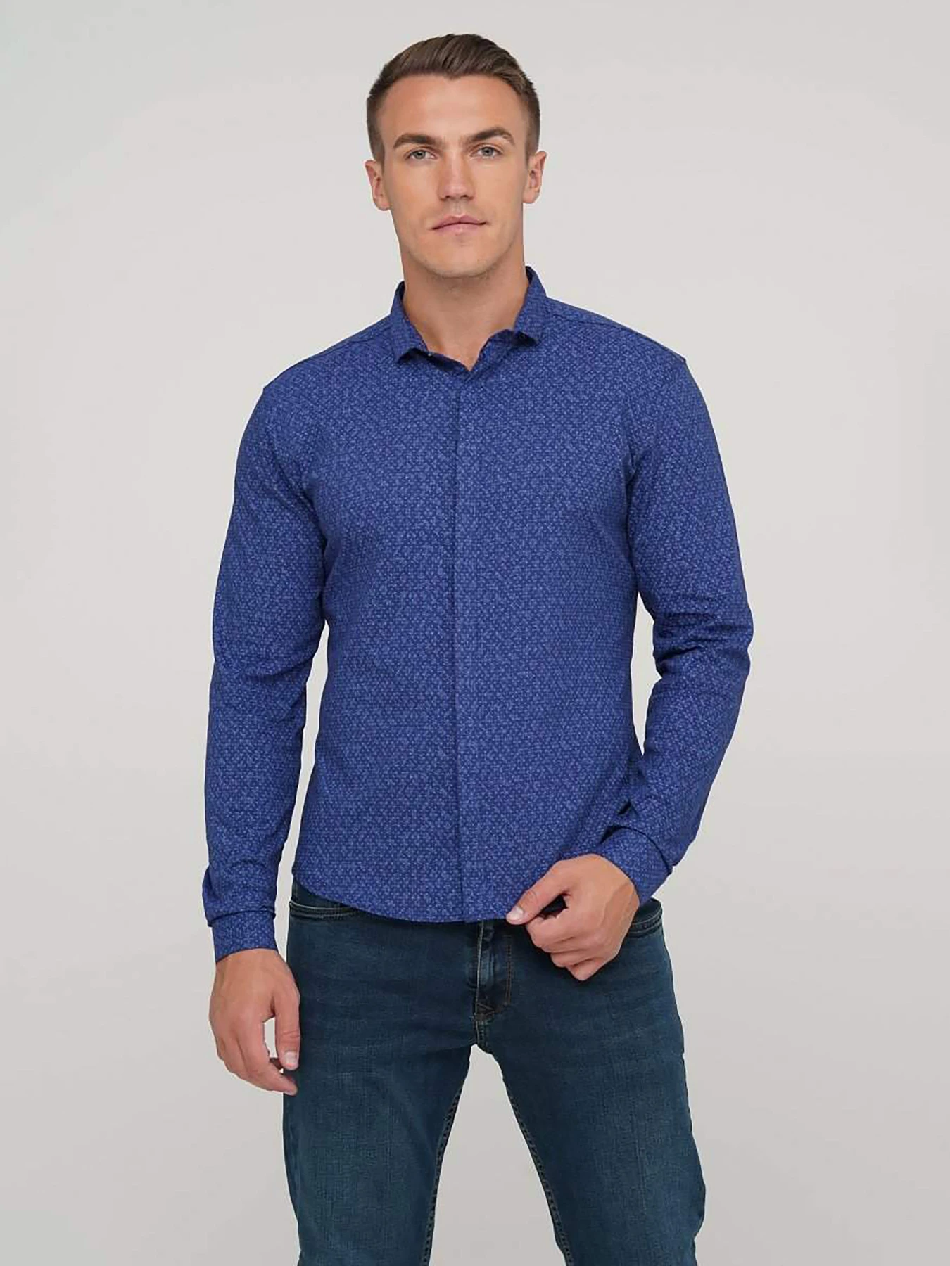 Рубашки Trend Collection модель TC2708DarkBlueRBSHKMN Рубашки Trend Collection модель TC2708DarkBlueRBSHKMN Фото