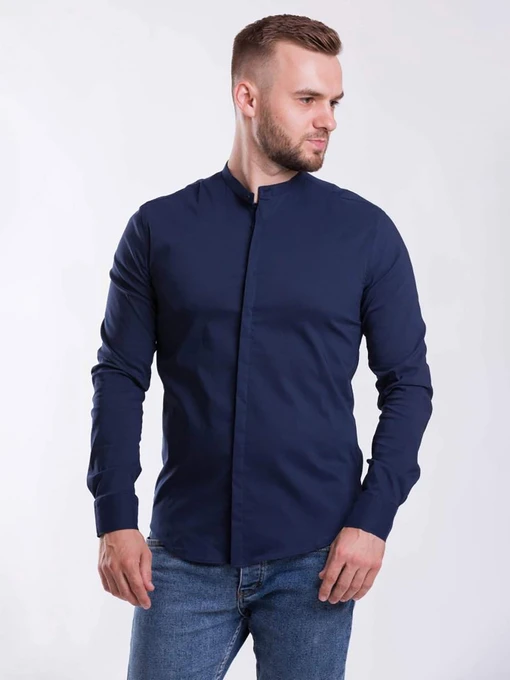 Рубашки Trend Collection модель TC2660DarkBlueRBSHKMN Фото