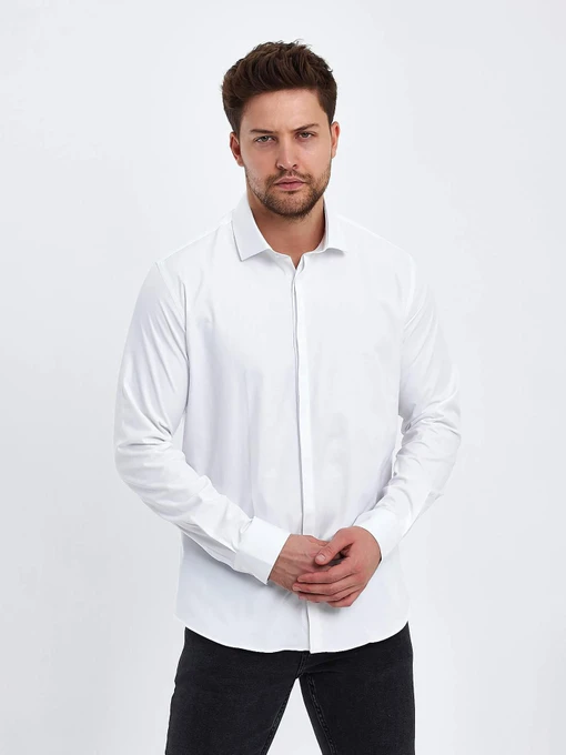Рубашки Trend Collection модель TC2628WhiteRBSHKMN Фото